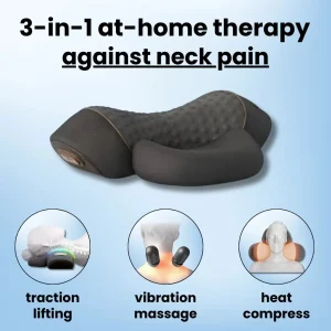 Soothe-3-in-1 Neck Massager Cervical Pillow Hot Compress